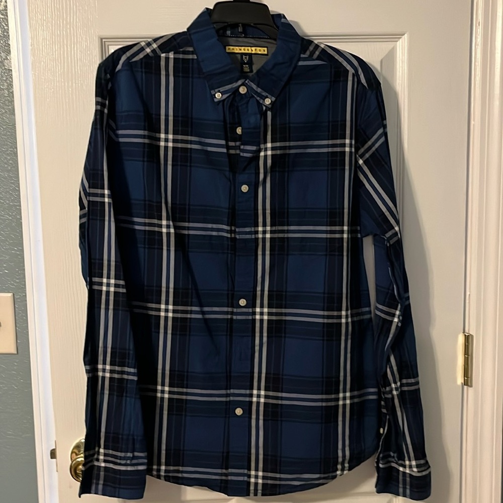 Aeropostale Prince & Fox Medium Button Down Shirt